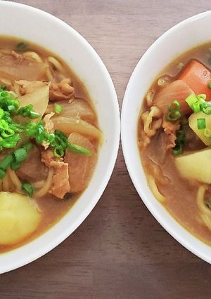 カレーリメイク★カレーラーメン♪-レシピのメイン写真