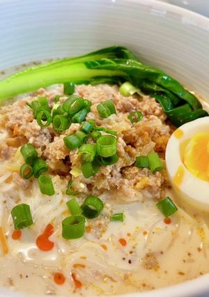 冷やし豆乳坦々そうめん♬-レシピのメイン写真