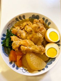 手羽元と大根のさっぱり煮(すっぱ煮)-レシピのメイン写真