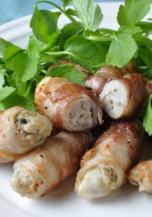 神戸で出会った「牡蠣の豚肉巻き」-レシピのメイン写真