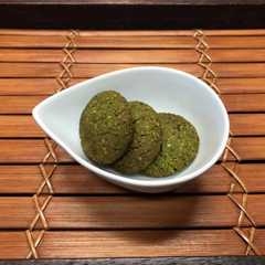 รูปของ 混ぜるだけのアーモンドクッキー～抹茶～