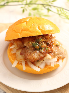 簡単!生姜焼きバーガー-レシピのメイン写真
