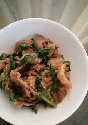 味噌ダレ豚丼-レシピのメイン写真