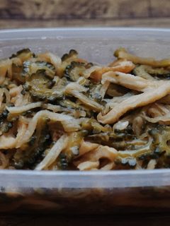ゴーヤと切り干し大根の煮物-レシピのメイン写真