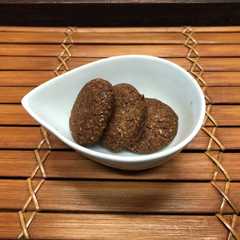 รูปของ 混ぜるだけのアーモンドクッキー～ココア～