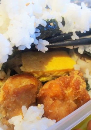 遊び心たっぷりのサプライズ日の丸弁当-レシピのメイン写真