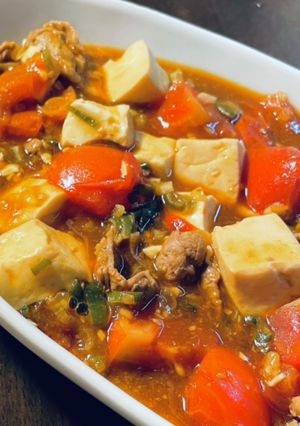 〈夏の薬膳〉麻婆トマト豆腐-レシピのメイン写真
