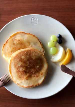 リコッタチーズのふわふわパンケーキ-レシピのメイン写真