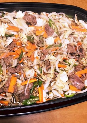 ホットプレートでジンギスカン-レシピのメイン写真