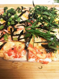 乗せて焼くだけはんぺんのチーズたらこ乗せ-レシピのメイン写真