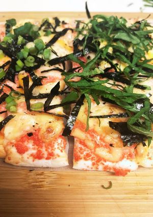 乗せて焼くだけはんぺんのチーズたらこ乗せ-レシピのメイン写真