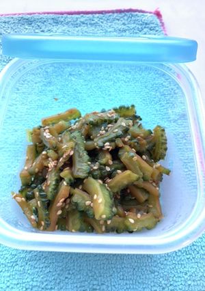 ゴーヤの佃煮-レシピのメイン写真