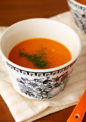 子供絶賛パプリカのポタージュ★ノンオイル-レシピのメイン写真