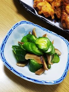 きゅうりと干し椎茸の中華和え-レシピのメイン写真