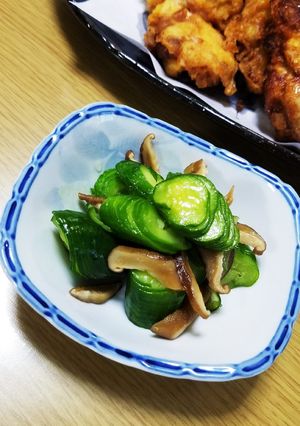 きゅうりと干し椎茸の中華和え-レシピのメイン写真