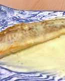 ケト 魚 (ほうぼう) クリームソース