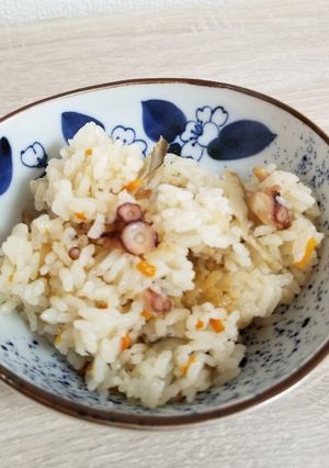 簡単♪炊飯器でたこめし-レシピのメイン写真