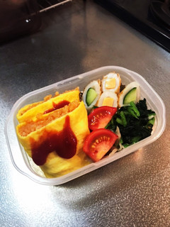 冷凍オムライス弁当-レシピのメイン写真