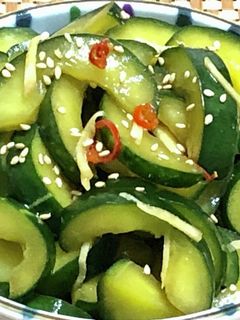 おばけきゅうりのお漬け物!-レシピのメイン写真