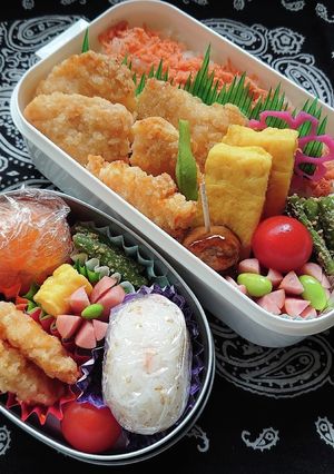 旦那弁&末娘弁-レシピのメイン写真
