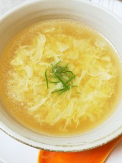 ふんわり卵の中華風スープ-レシピのメイン写真