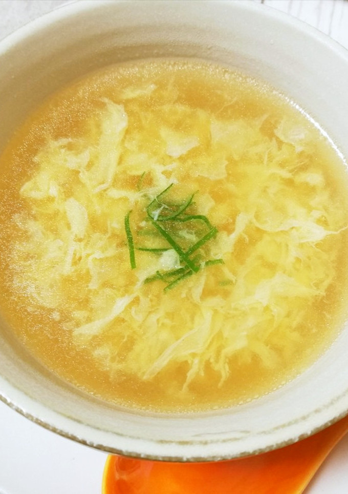 ふんわり卵の中華風スープ-レシピのメイン写真