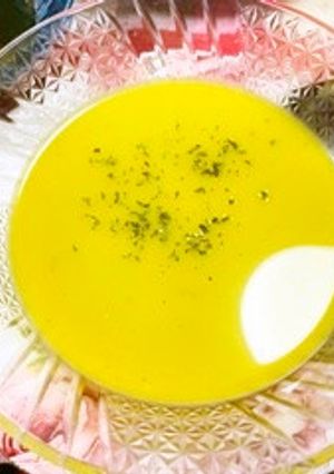 冷製カボチャスープ-レシピのメイン写真