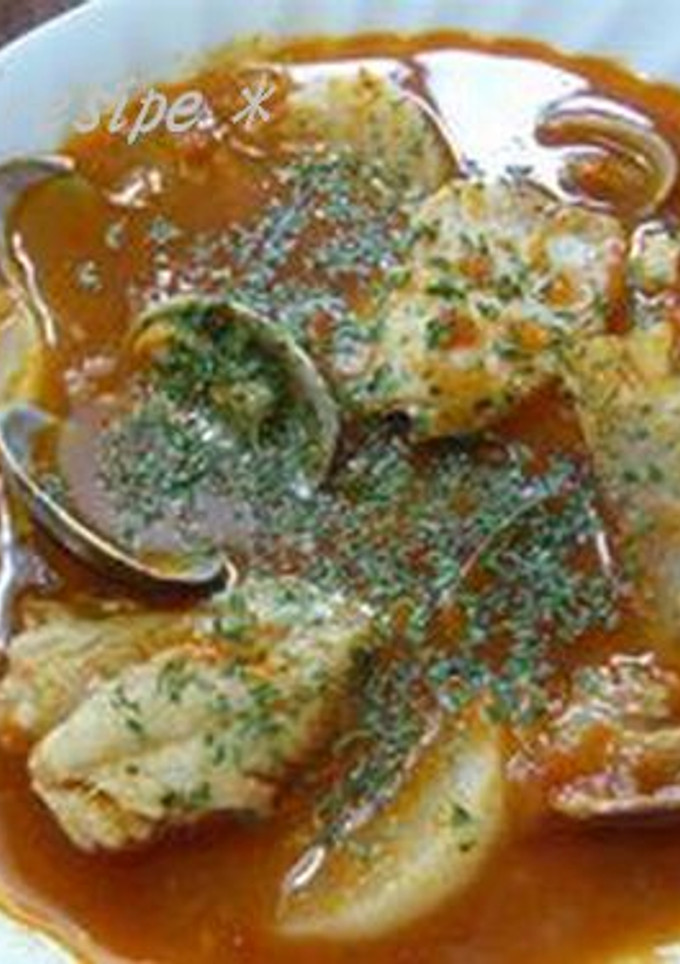 あさりの鱈とカブのトマトスープ♪-レシピのメイン写真