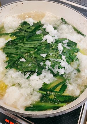 低糖質！豚肉とニラの激痩せ鍋-レシピのメイン写真
