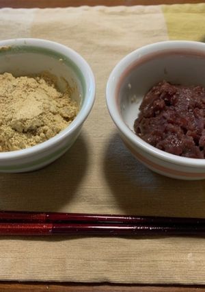 オートミールのスコップおはぎ-レシピのメイン写真
