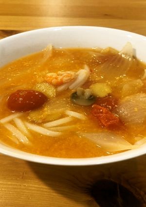 トムヤムう米めん~タイの香りを添えて~-レシピのメイン写真