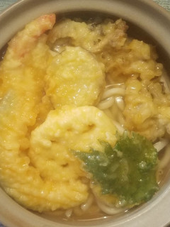 卵とじ天ぷらうどん-レシピのメイン写真