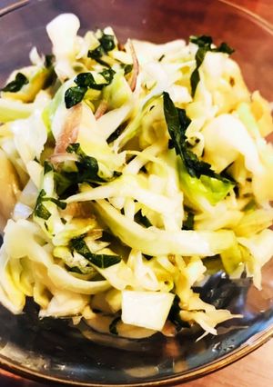 茗荷と大葉のさっぱりキャベツ-レシピのメイン写真