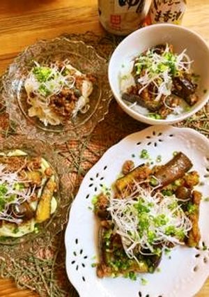 麻婆ナスとアレンジたち-レシピのメイン写真