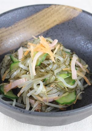 刻み昆布入り春雨サラダ-レシピのメイン写真