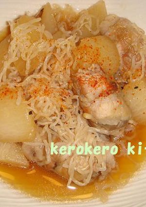 豚こまクルクル♪大根の煮物-レシピのメイン写真