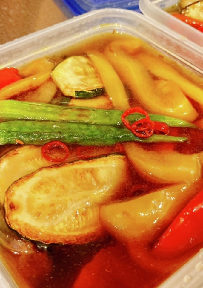 【常備菜】夏野菜の焼き浸し-レシピのメイン写真