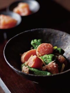 炙り明太とししとうの辛味和え-レシピのメイン写真