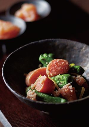炙り明太とししとうの辛味和え-レシピのメイン写真