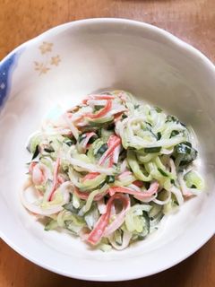 きゅうりとカニカマサラダ-レシピのメイン写真