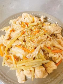 豚肉とごぼうの甘辛炒め-レシピのメイン写真