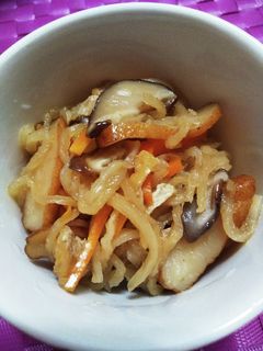具だくさんの切り干し大根-レシピのメイン写真