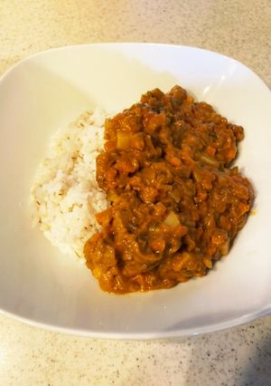 我が家の定番！ひき肉カレー-レシピのメイン写真