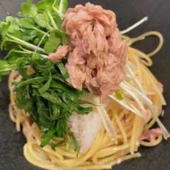 รูปของ ツナと大根おろしのパスタ