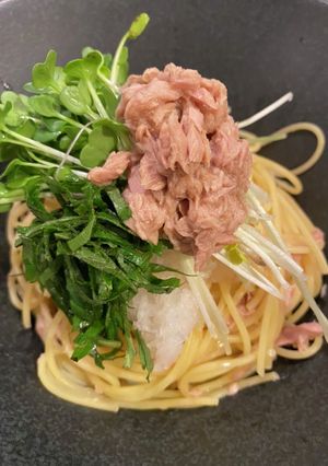 ツナと大根おろしのパスタ-レシピのメイン写真