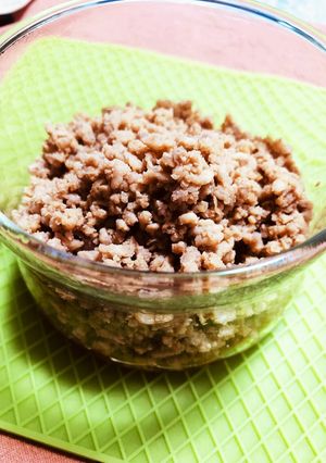 ダイエット飯！脂質オフ鶏そぼろ-レシピのメイン写真