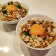 長男が好きなTKG☆なめ茸卵かけご飯