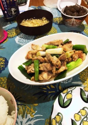 とり肉の塩だれ炒め（山本ゆりさんレシピ）-レシピのメイン写真