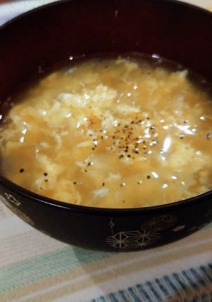 ふわふわ卵スープ-レシピのメイン写真