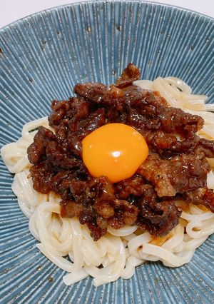焼肉うどん-レシピのメイン写真
